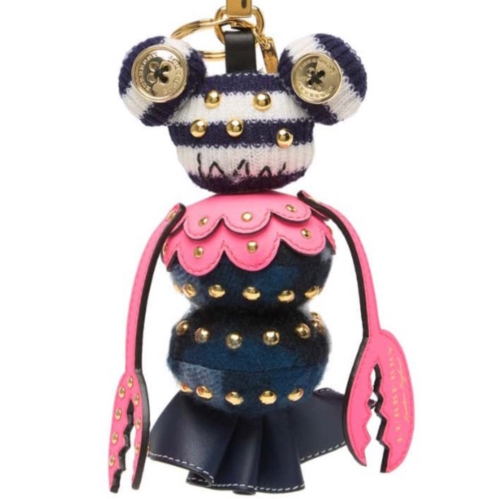 NWT BURBERRY LOBSTER LIMITED EDITION KEYCHAIN